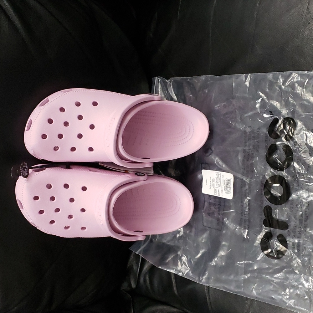 Ballerina Pink Crocs. Classic Crocs. Women's size 11/men's size 9.